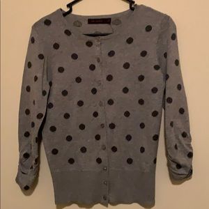 Polka dot sweater